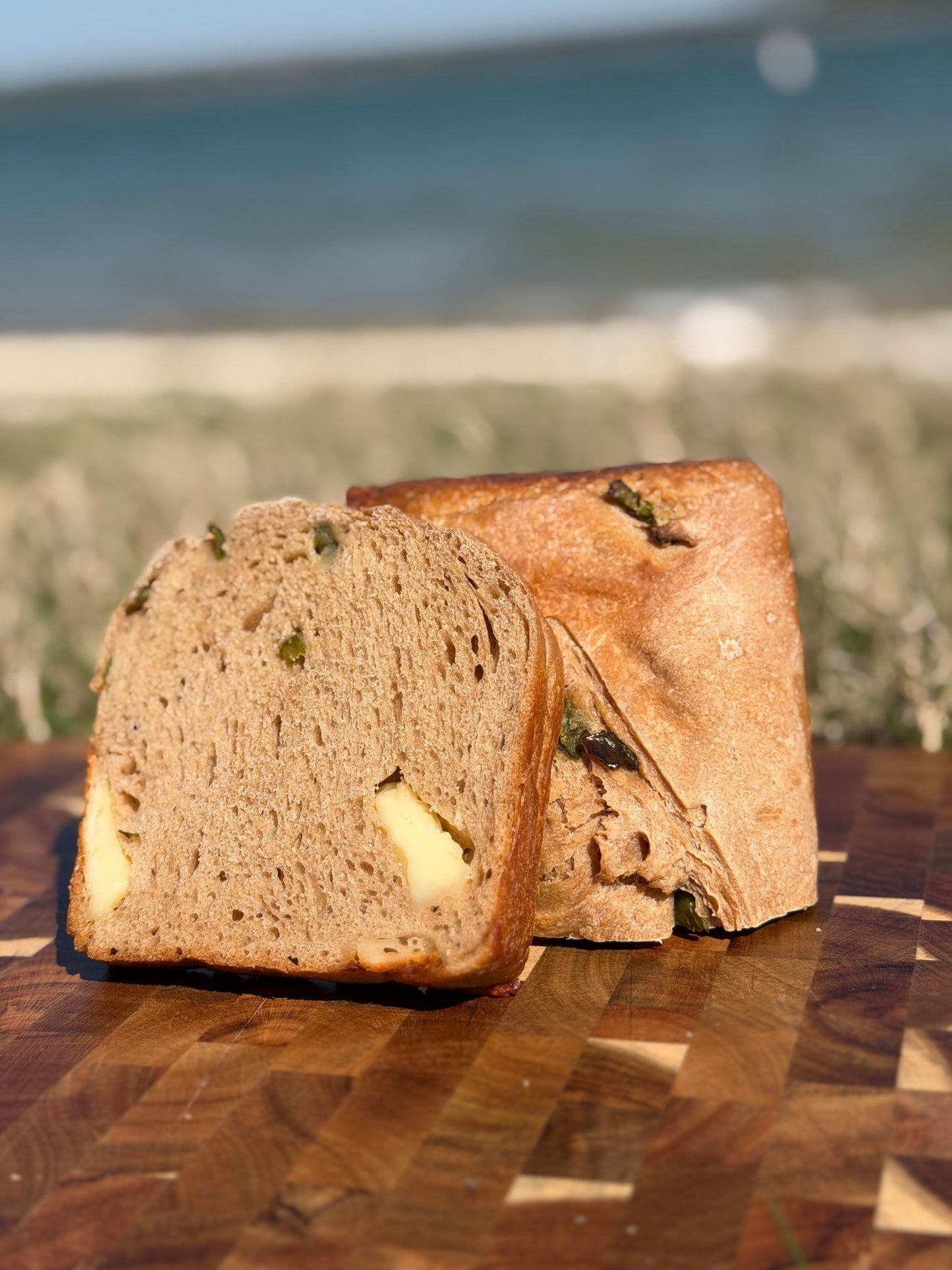 White Cheddar Jalapeño Sourdough
